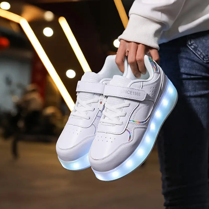 Roll in Style with Velo – Sneakers with Wheels and Light-Up Soles