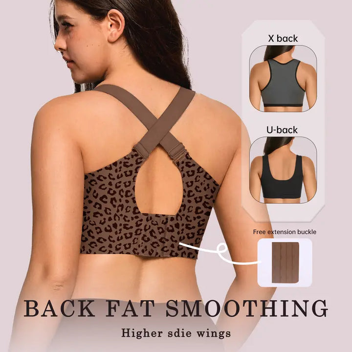 Comfortable Wire-Free Jelly Bra with Full Coverage and Smoothing Fit