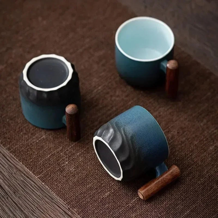GlamCuppa Compact Ceramic Mug | Handcrafted Coffee and Tea Cup with a Timeless Design