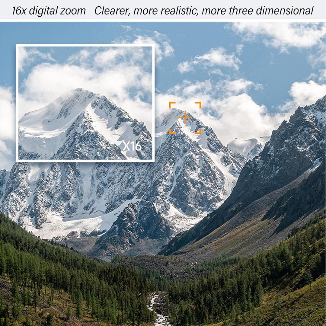 4K Compact Digital Camera with 58MP Photos and 16x Zoom – Lumora
