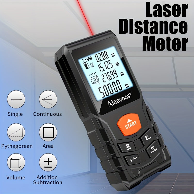Compact Laser Measure – Precise and Rugged Measuring Tool