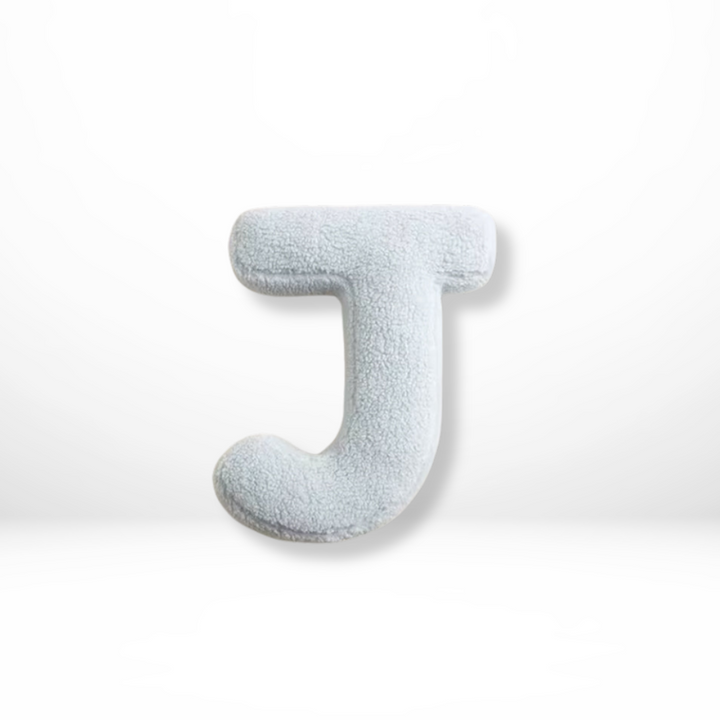 Avenia - Velvet Decorative Cushion with Letters from A to Z