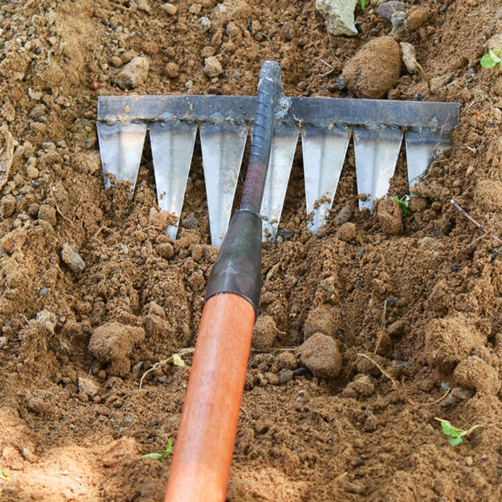 Garden Weeding Rake | Sturdy Rake | WurzelKraft
