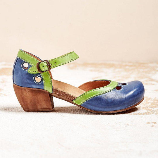 Verona Retro Heel Sandals