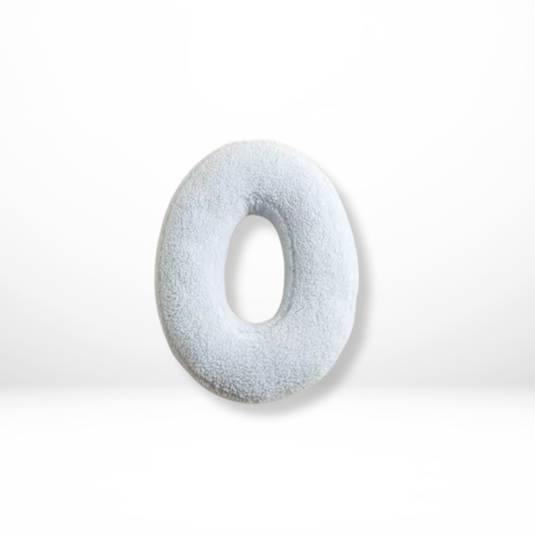 Avenia - Velvet Decorative Cushion with Letters from A to Z