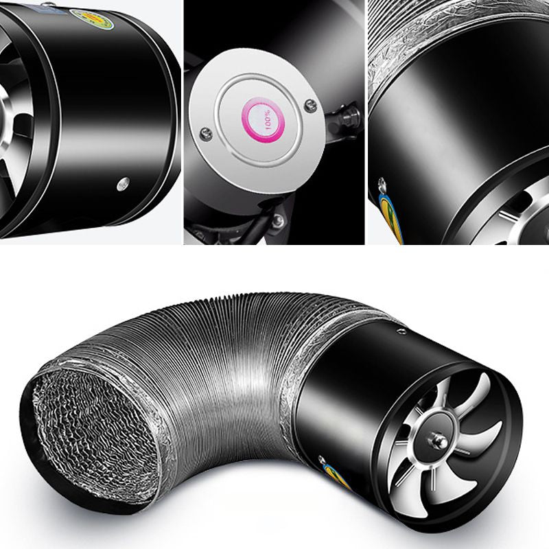 [Super Suction Power] Multifunctional Axial Fan, Powerful and Quiet