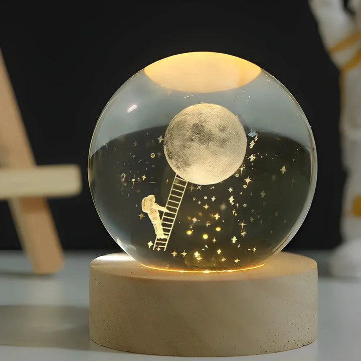 3D Celestial Planet Night Light USB Powered LED Lamp