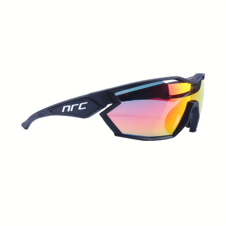 Polycarbonate Cycling Glasses with 3 Lenses – Windproof Glasses for Cycling, Running and Outdoor Activities