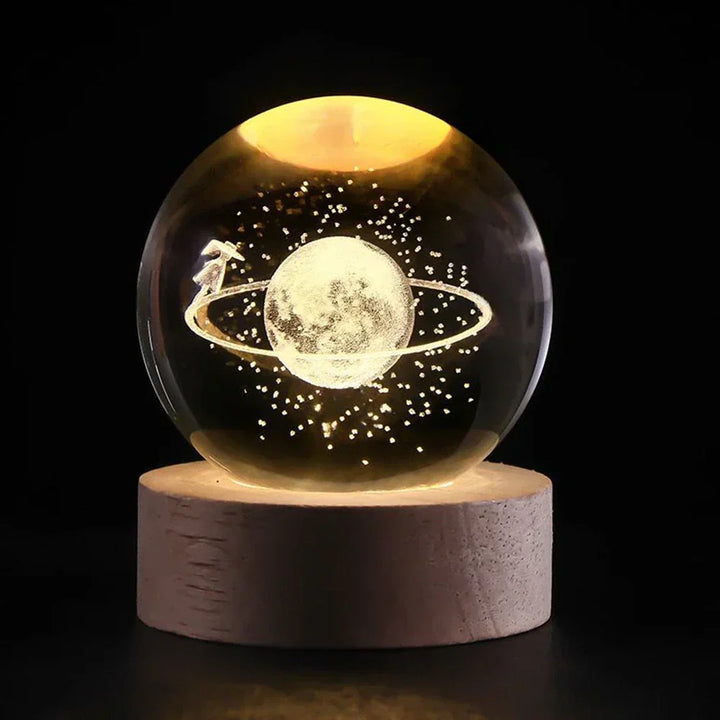 3D Celestial Planet Night Light USB Powered LED Lamp