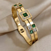 Elegant Gold Bracelet with Refined Details