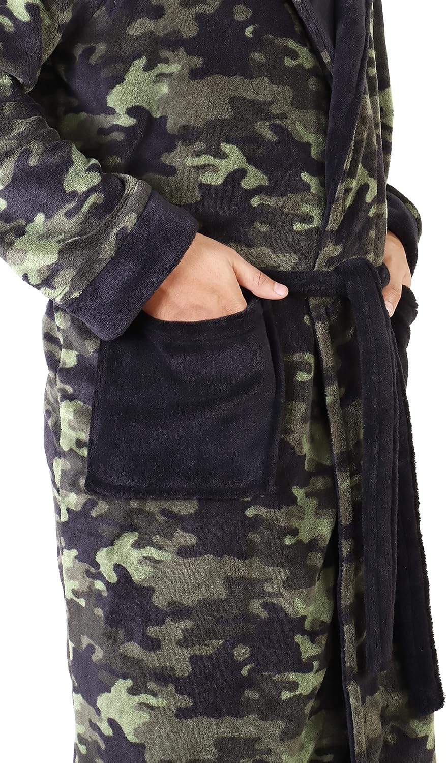Men's Lightweight Fleece Summer Dressing Gown – Harry