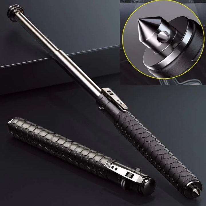 Automatic Self-Defence Walking Stick for Hiking and Urban Safety