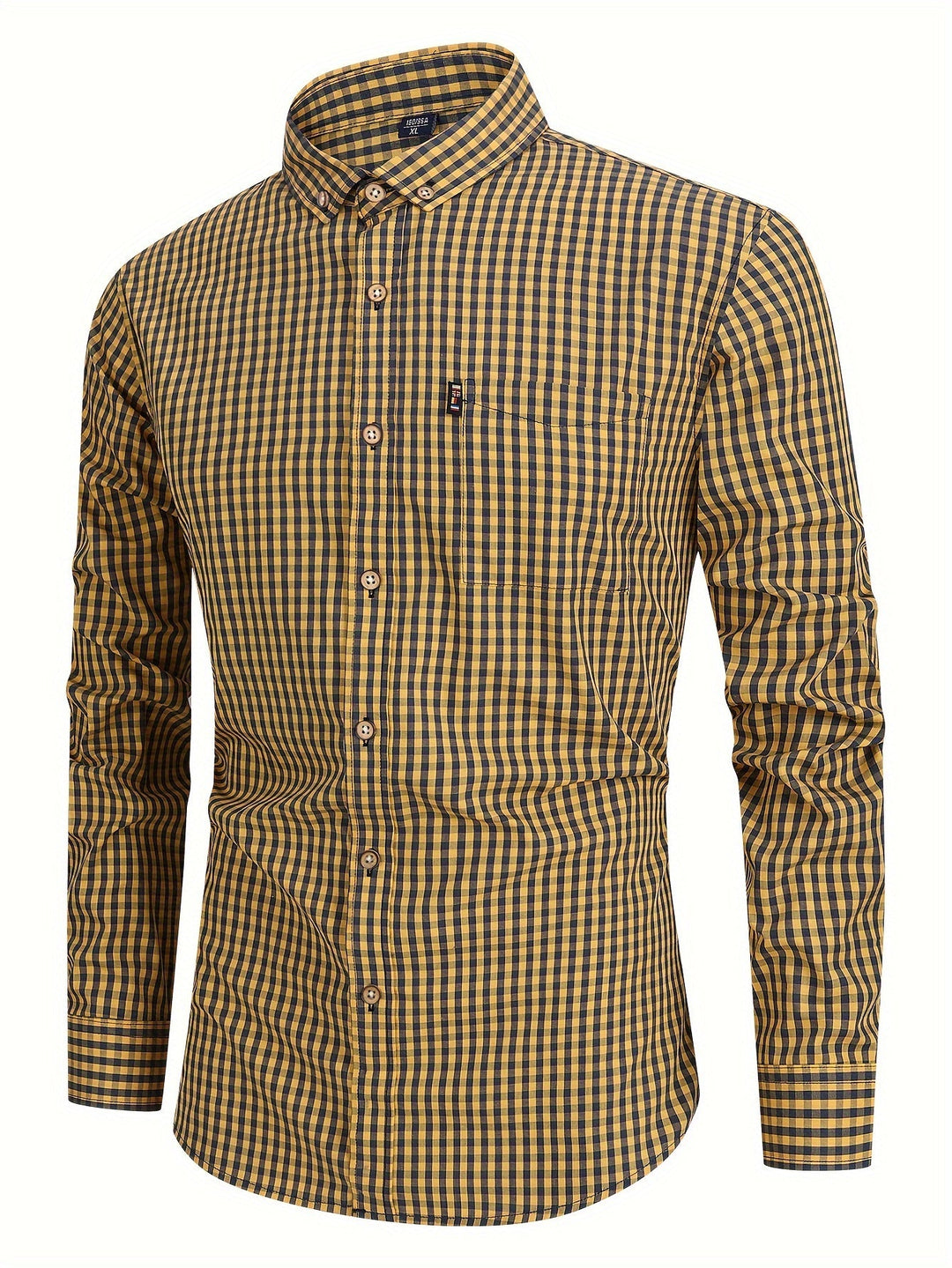 Men's Checked Shirt with Comfortable Fit – Jules