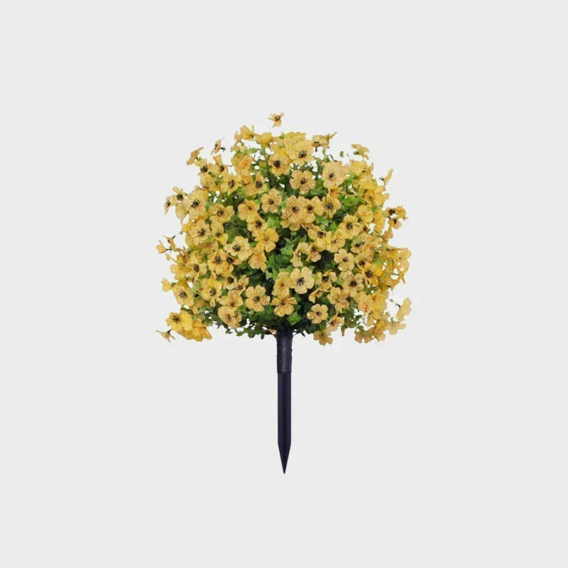 Low-Maintenance Artificial Garden Flowers