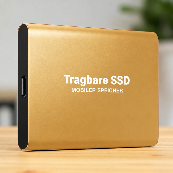 Rugged 30 TB External SSD for Large Files