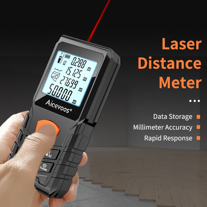 Compact Laser Measure – Precise and Rugged Measuring Tool