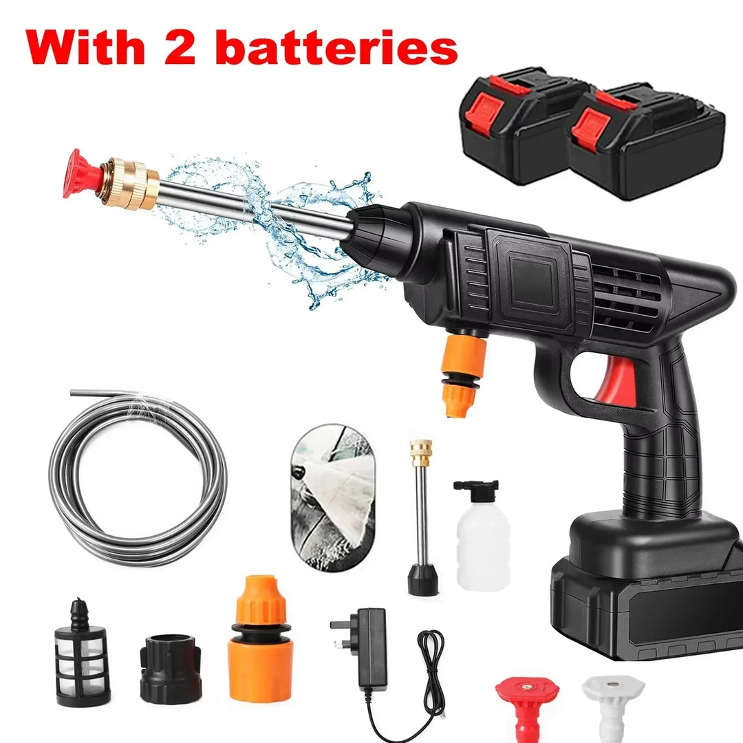 Cordless High-Pressure Cleaner – Powerful Cleaning with Lithium Battery and Practical Functionality