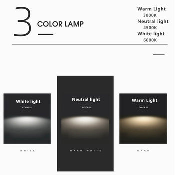 Round LED Ceiling Lamp | Minimal Nordic Design