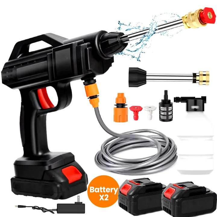 Cordless High-Pressure Cleaner – Powerful Cleaning with Lithium Battery and Practical Functionality