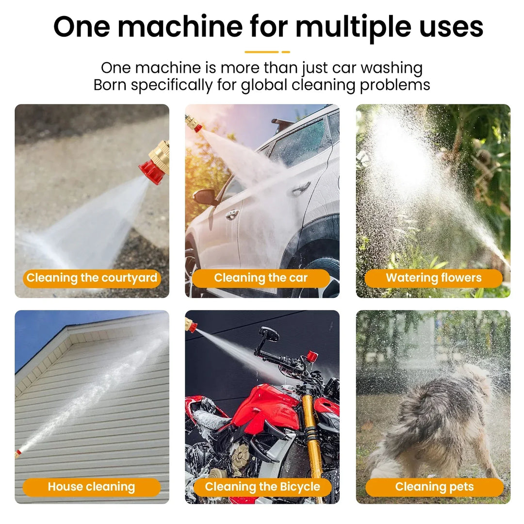 Cordless High-Pressure Cleaner – Powerful Cleaning with Lithium Battery and Practical Functionality