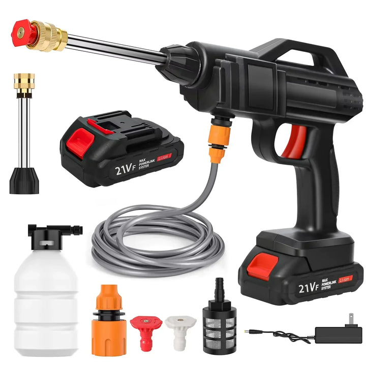 Cordless High-Pressure Cleaner – Powerful Cleaning with Lithium Battery and Practical Functionality