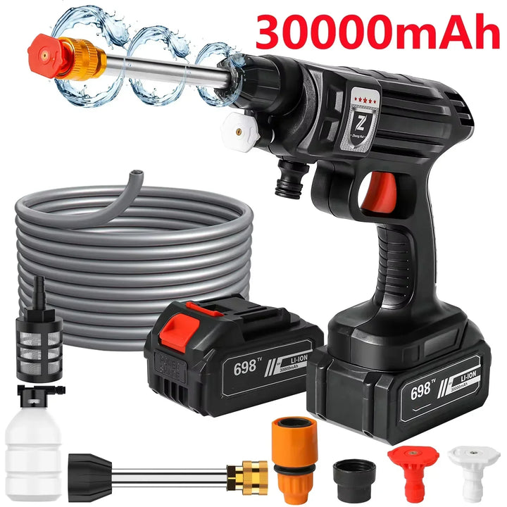 Cordless High-Pressure Cleaner – Powerful Cleaning with Lithium Battery and Practical Functionality