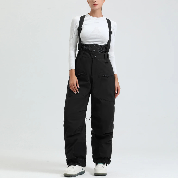 Snow Trousers with Adjustable Braces - Rosemarie