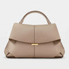 Structured Top Handle Handbag