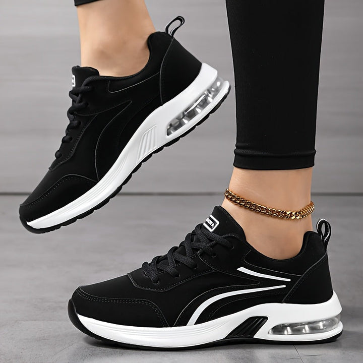 Women's Waterproof Slip-On Trainers with Breathable Microfibre Upper and Non-Slip Comfort Sole