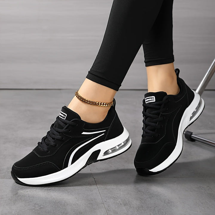 Women's Waterproof Slip-On Trainers with Breathable Microfibre Upper and Non-Slip Comfort Sole