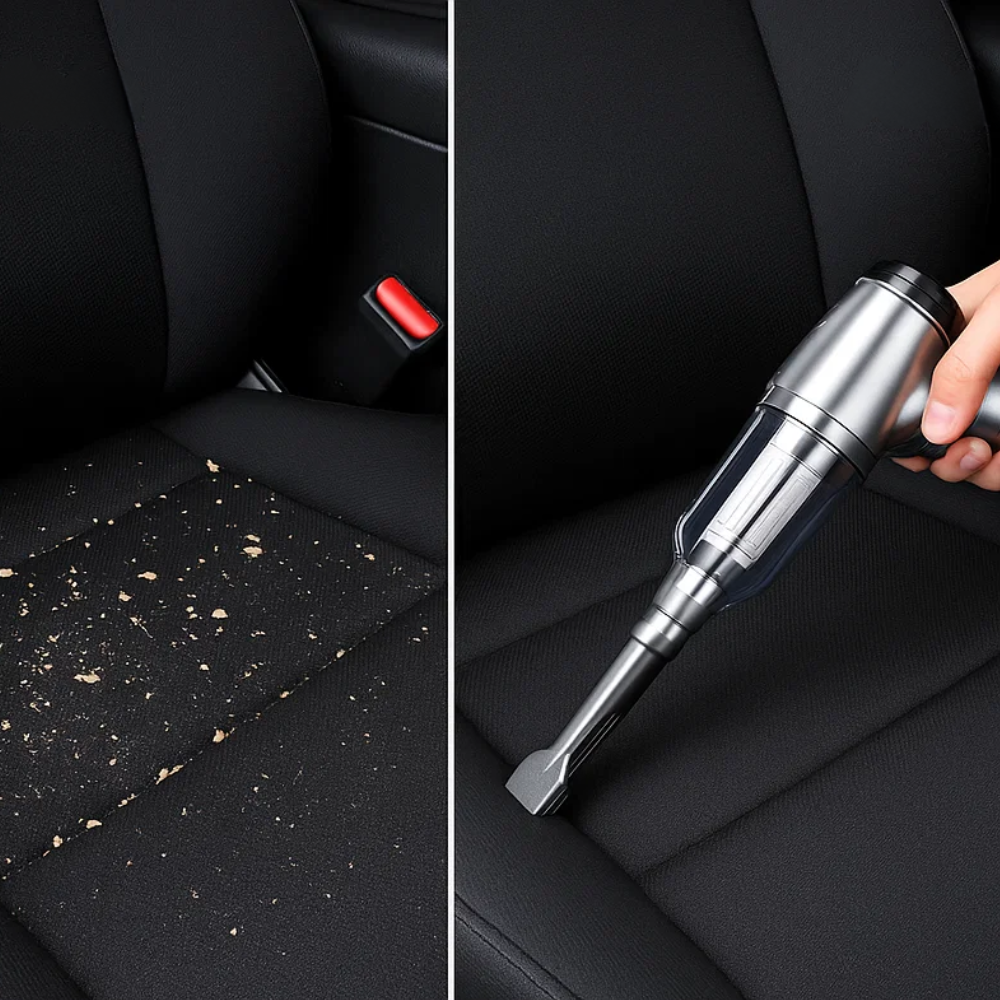 AquaJet | Powerful Cordless Portable Car Vacuum Cleaner with USB-C Charging