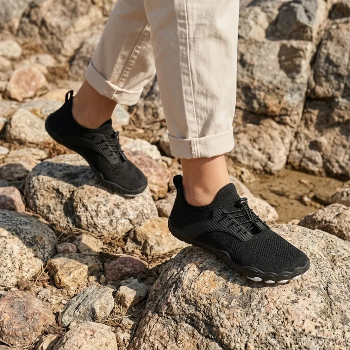 Women's Barefoot Trainers with Wide Toe Box and Flexible Sole