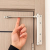 Door Closer for Interior Doors with Spring, 4 Adjustable Settings, Stainless Steel