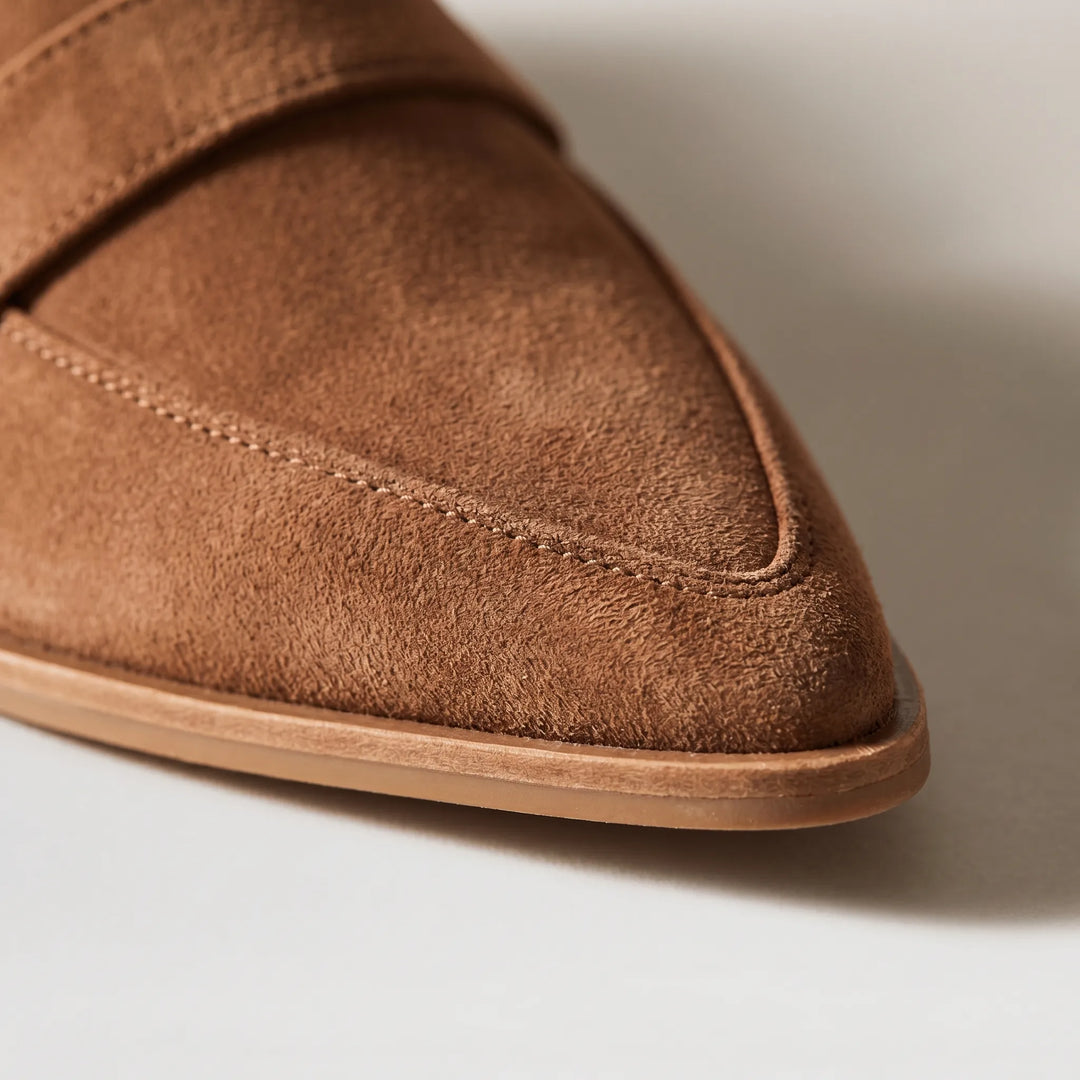 Avelia - Pointed Toe Slip-On Loafers
