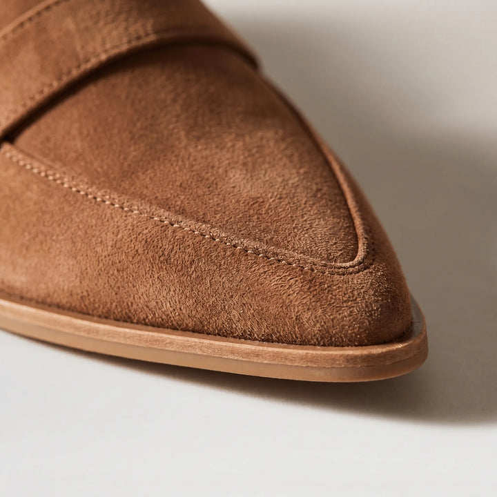 Avelia - Pointed Toe Slip-On Loafers