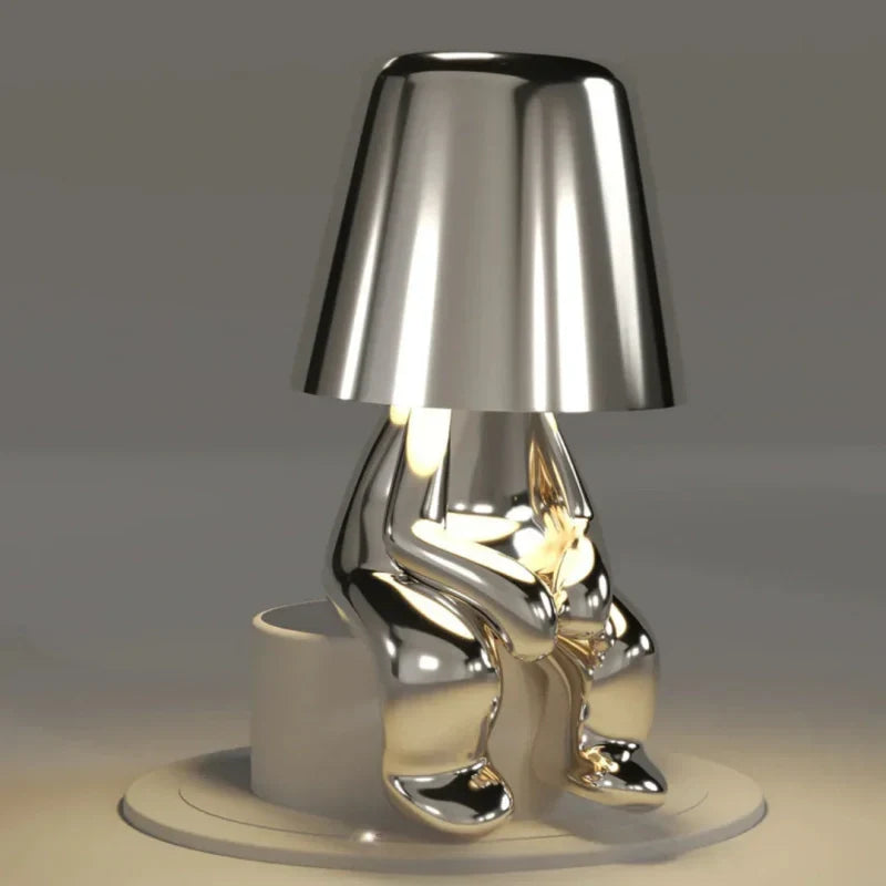 Playful Rechargeable LED Lamp with Touch Dimming