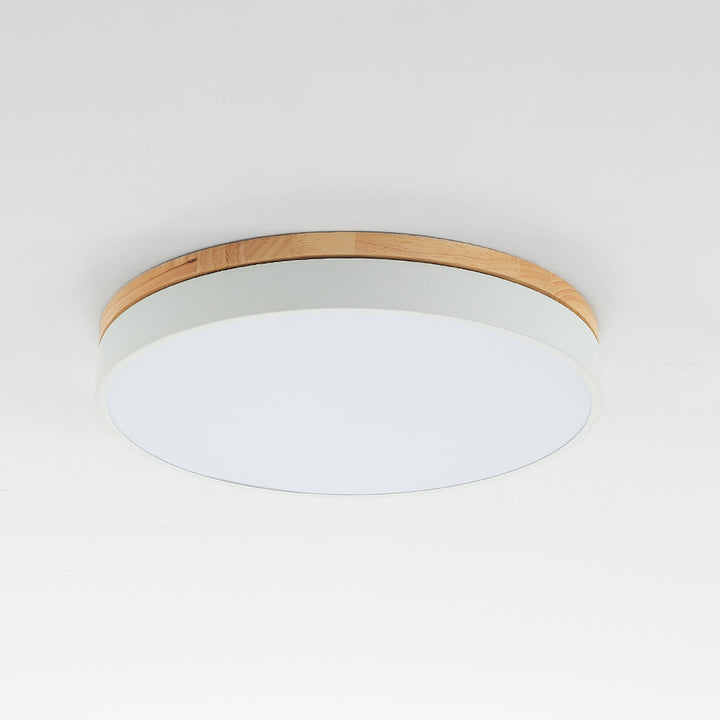 Smart Ceiling Light Round Dimmable Lighting for Modern Rooms
