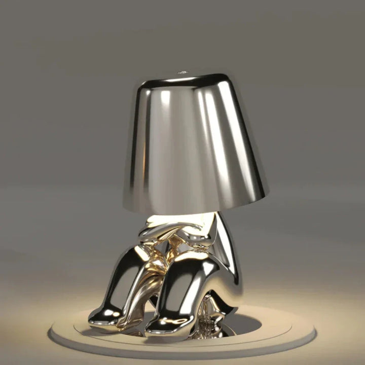Playful Rechargeable LED Lamp with Touch Dimming