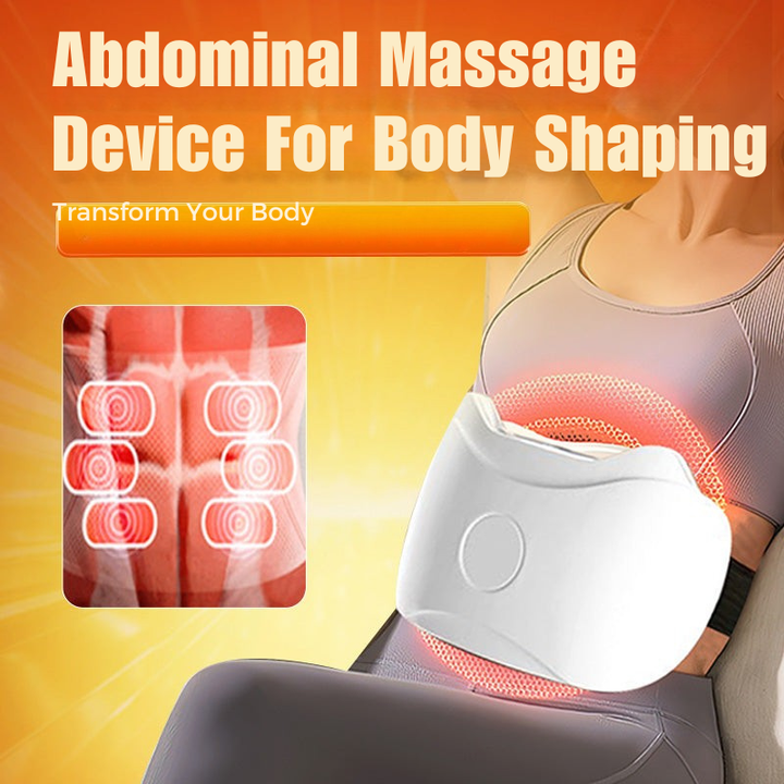 Abdominal Massager | Massage Device with Heat and Vibration | Supports Digestion | CoreVibe
