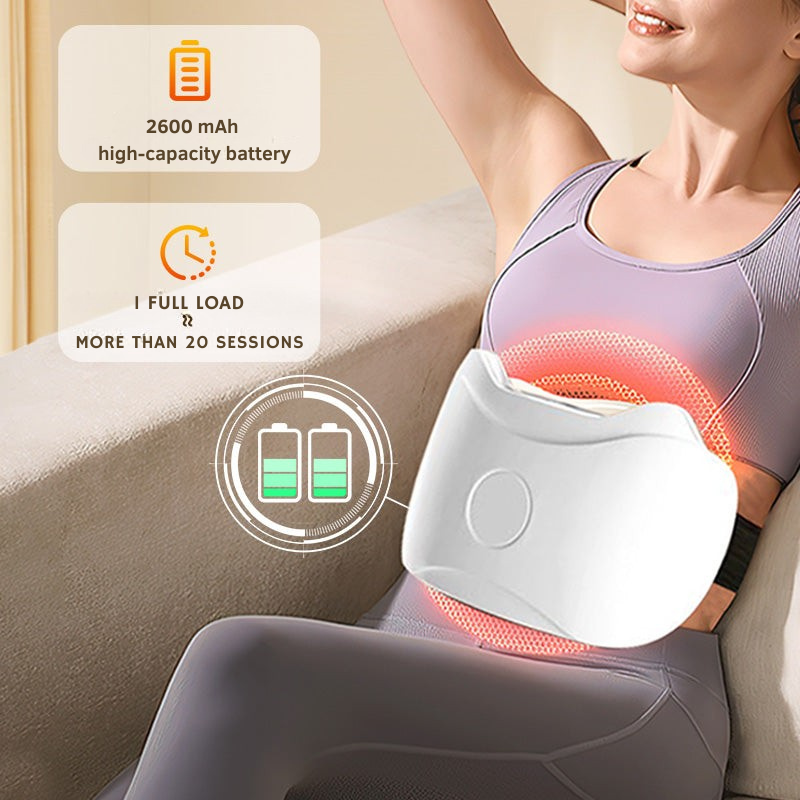Abdominal Massager | Massage Device with Heat and Vibration | Supports Digestion | CoreVibe