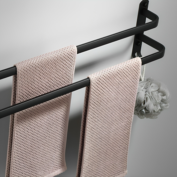 Towel Rail with Hooks - DrySpace
