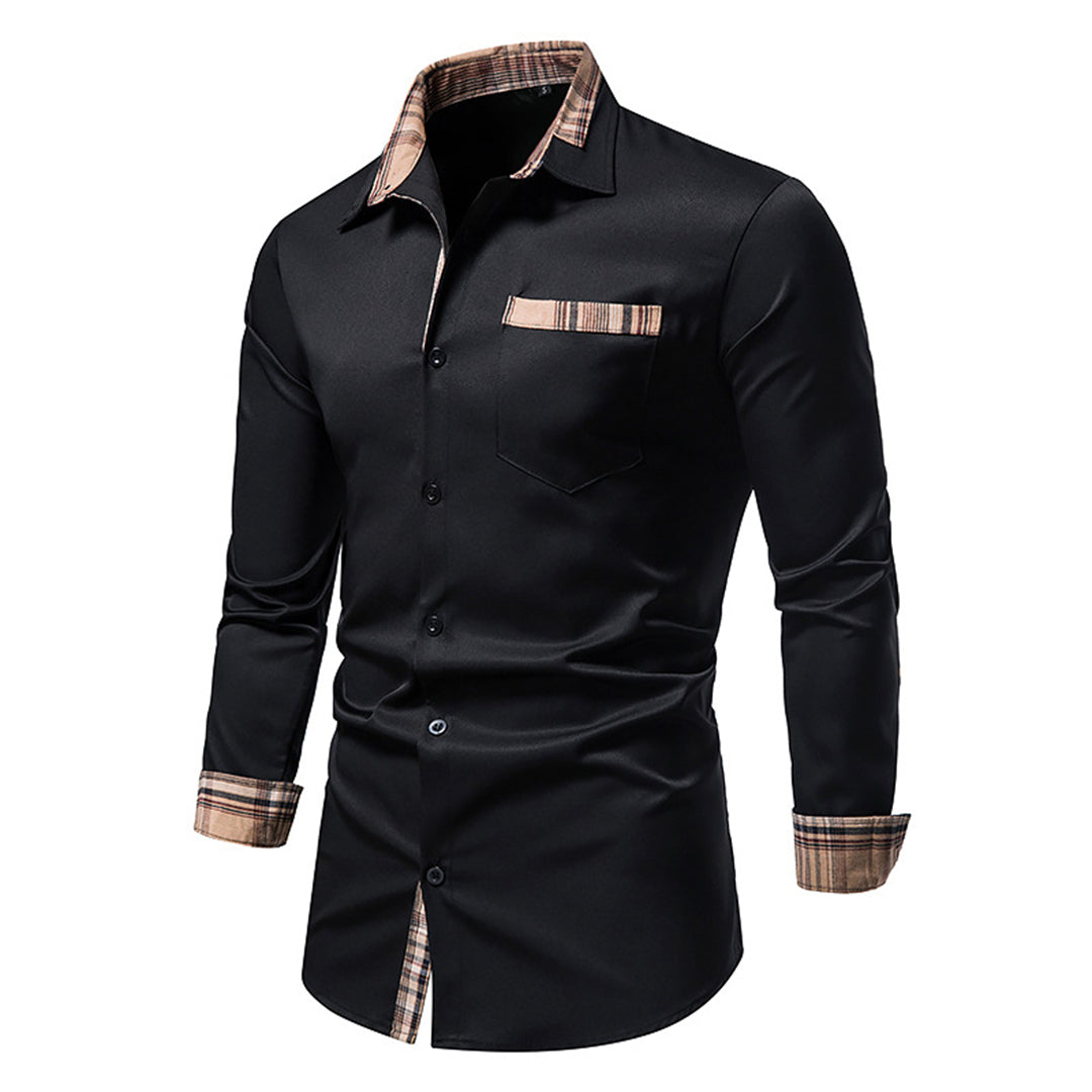 Modern Fit Contrast Shirt