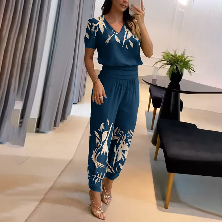 Tabea – Printed Two-Piece Set for Women