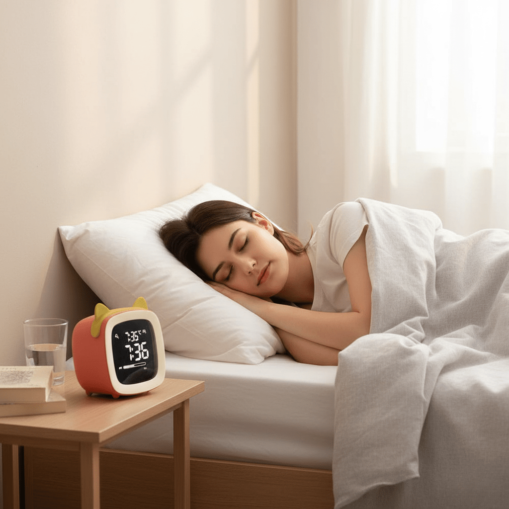 SternHase – Children's LED Alarm Clock for Peaceful Sleep