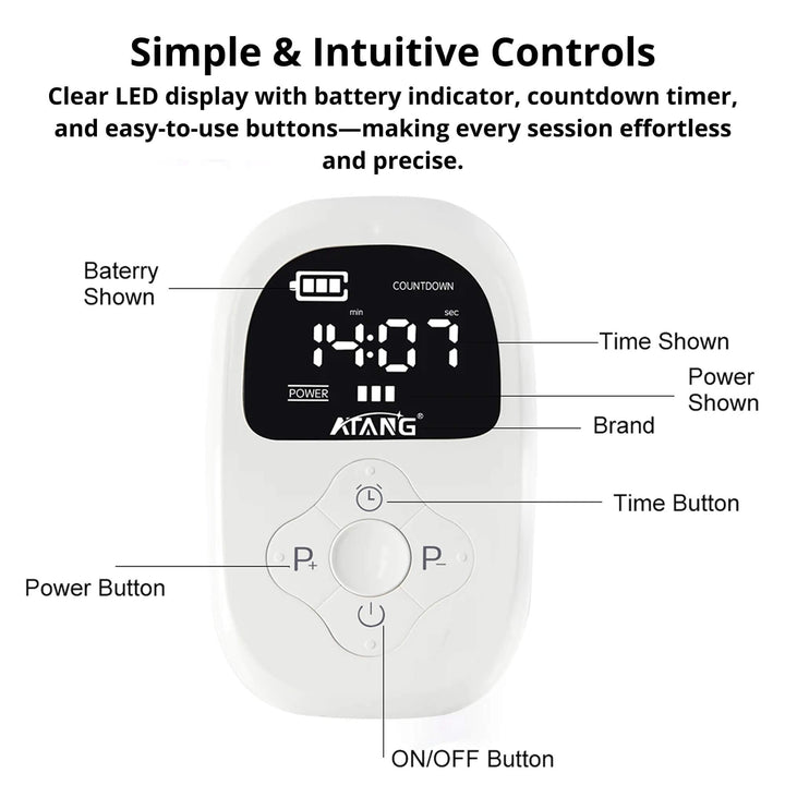 Rechargeable CES Therapy Device for Sleep & Anxiety