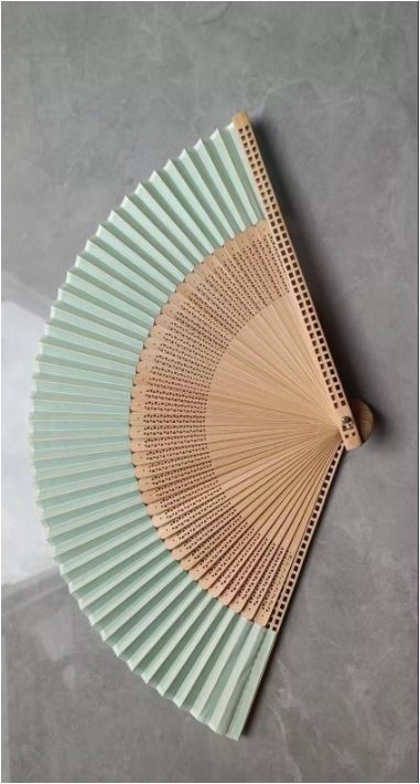 Bamboo Silk Fan