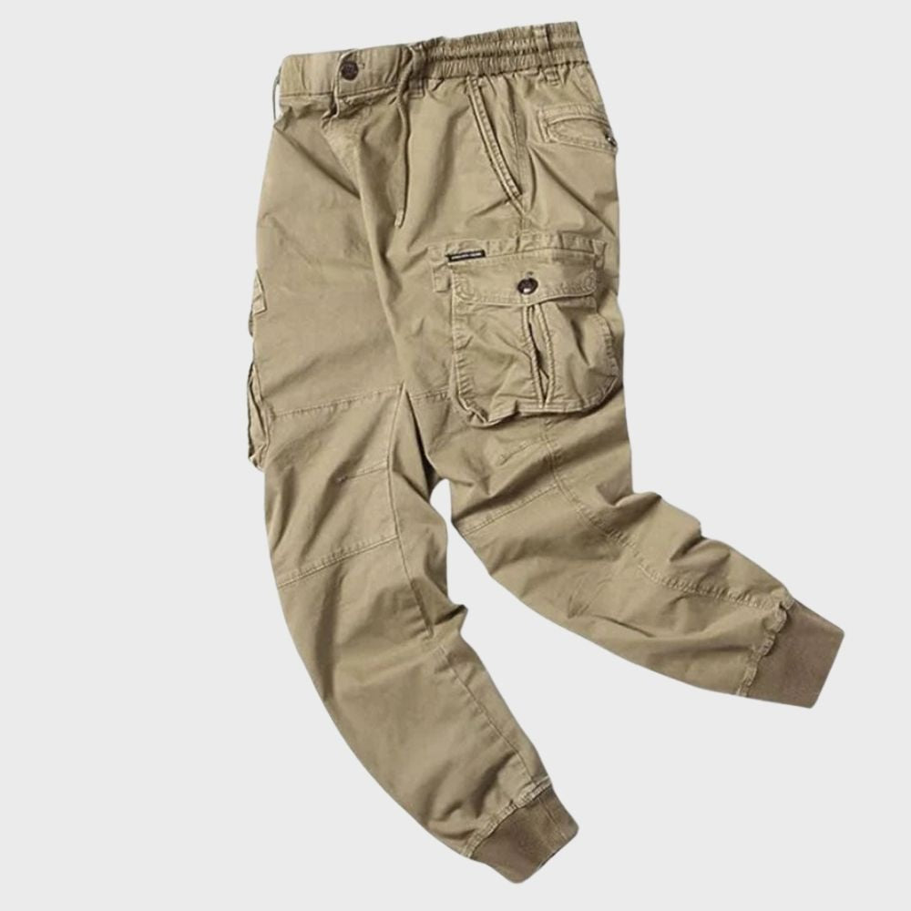 Casual Sports Trousers with Side Cargo Pockets - Lance