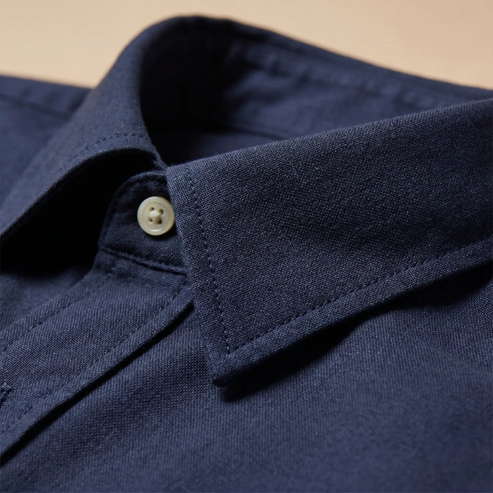Casuwent - Long Sleeve Button-Down Shirt