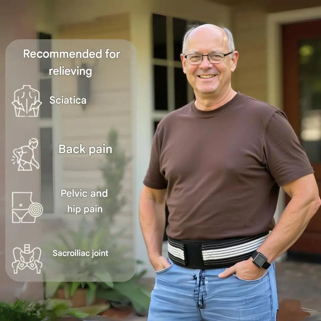 Lumbar Support for Lower Back Pain and Sciatica – SpineRelief CoreBelt