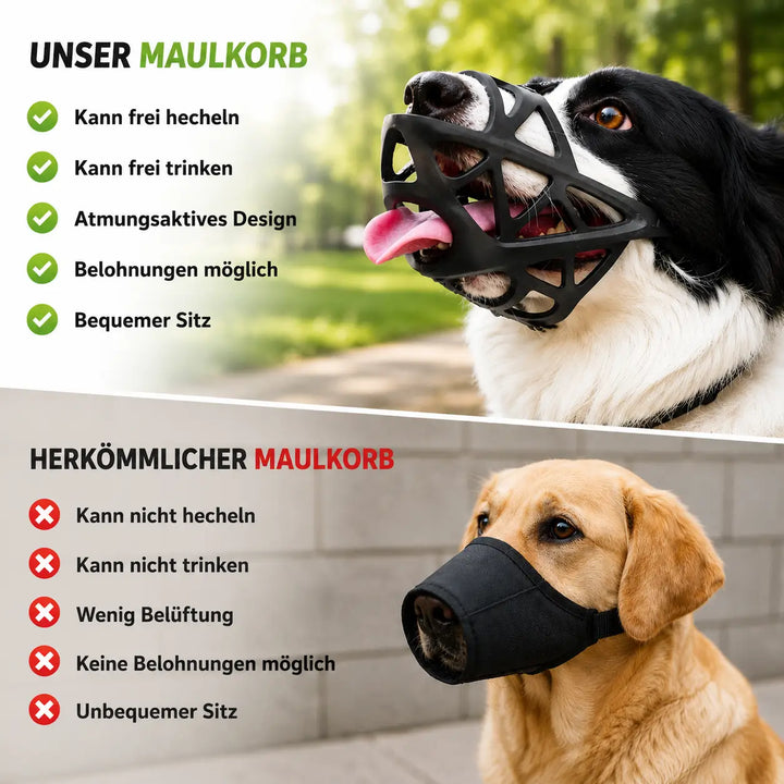 Dog Muzzle | Breathable & Adjustable for Training and Daily Use